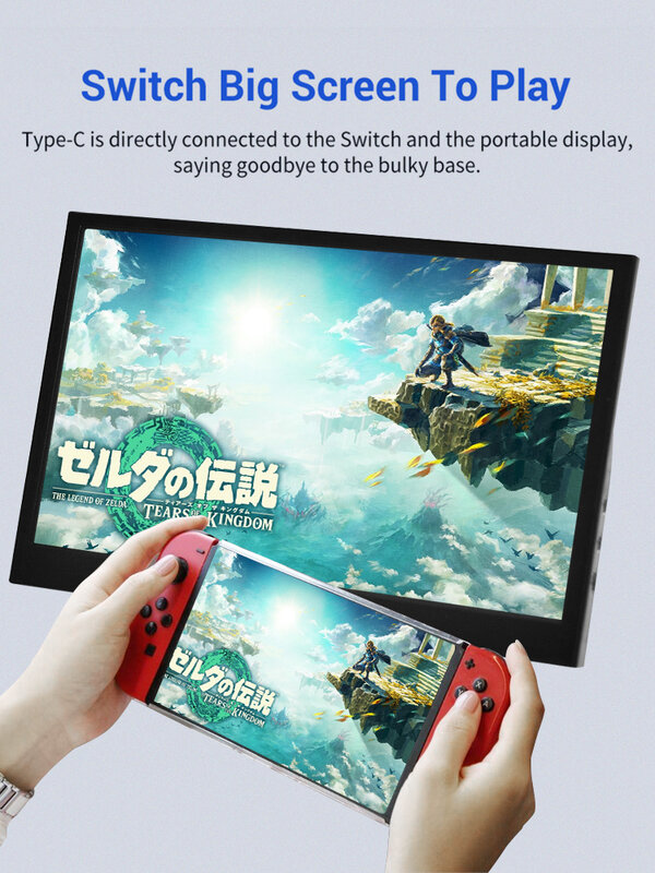 11.6 inch Portable monitor 1366X768 lcd display TFT gaming monitor for pc Raspberry Pi Laptop PS4 Xbox360 switch HDMI-Compatible