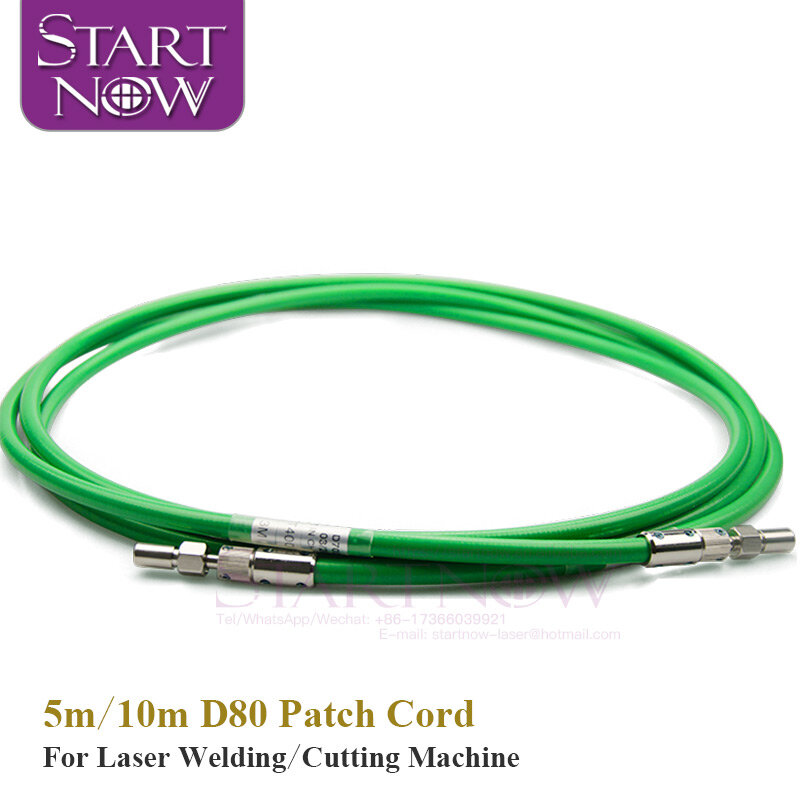 Startnow Optical Signal QBH Cable 20 Meters 50um For IPG Raycus MAX Laser Source 5M/10M FSI400 FSI600 D80 Fiber Laser Patch Cord