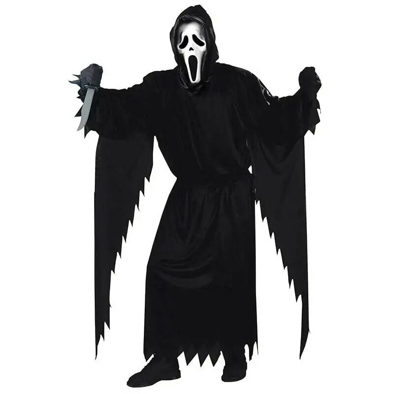 Kinderen Schreeuwen Kostuum Kinderen Fancy Dress Halloween Party Horror Death Ghostface Kostuum Jongens Tieners