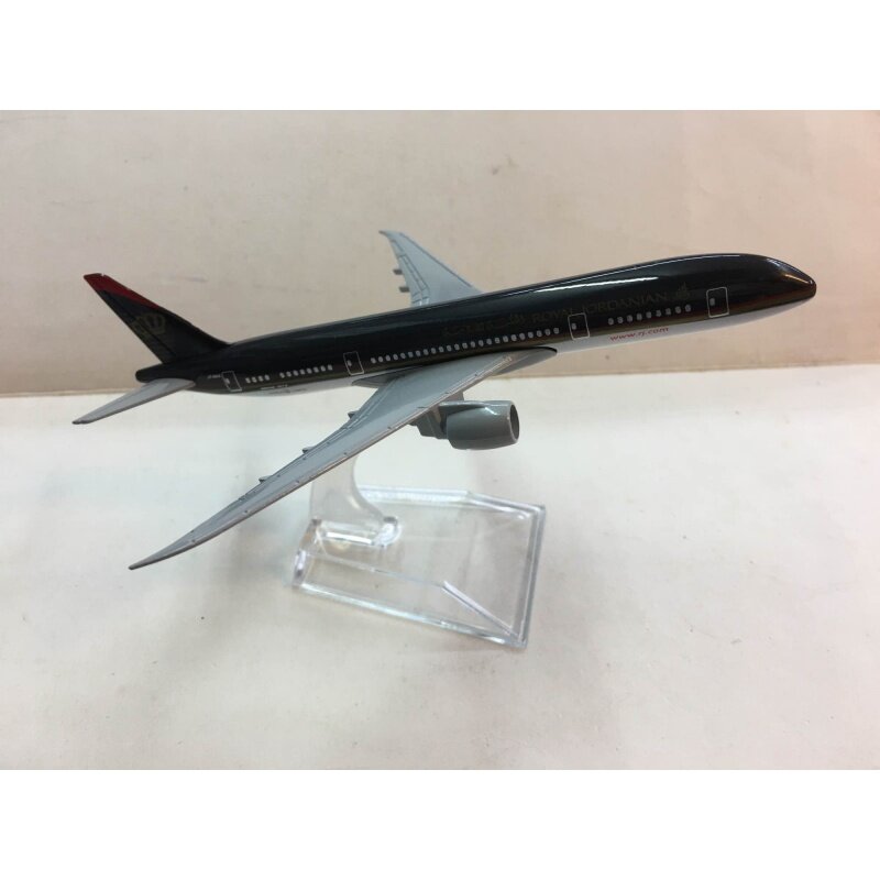 Fls Royal Jordanian B787 Diecast Metalen Vliegtuigcollectie Met Standaard Voor Display Miniatuur Vliegtuigmodellen Thuiswinkel Van