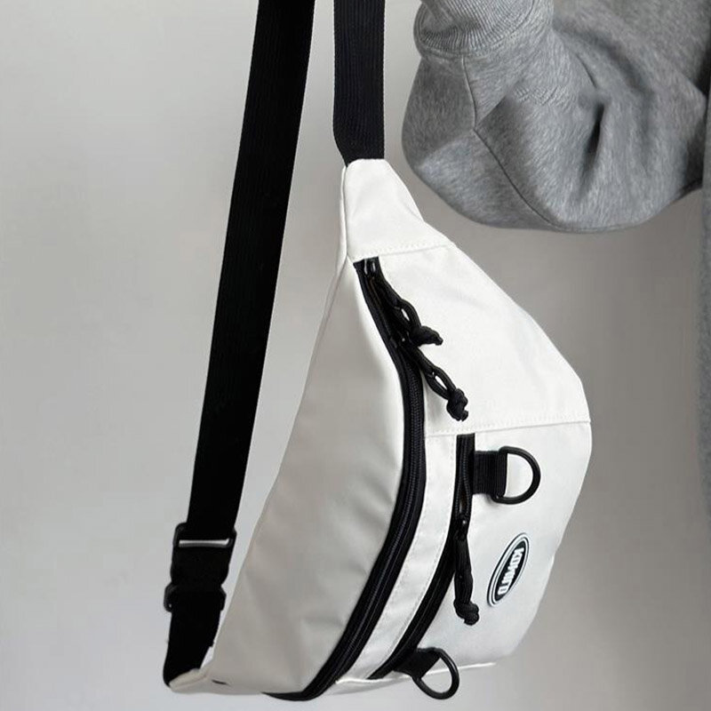 Sac de taille en nylon pour femme, sac à dos de voyage portable, sac à bandoulière, randonnée et canadisme, version coréenne, à la mode, haute qualité, nouveau