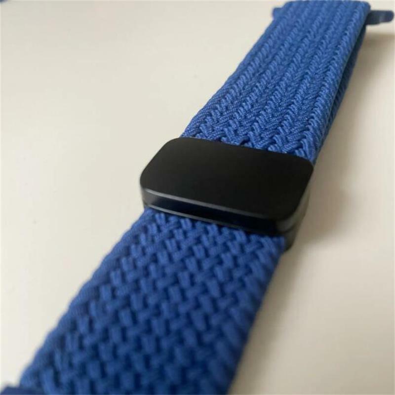 Bracelet en nylon pour Apple Watch Band, 44mm, 40mm, 45mm, 49mm, 41mm, 38, Bracelet tressé à boucle magnétique, iWatch Series SE 7, 5, 6, 8, 9 Ultra 2