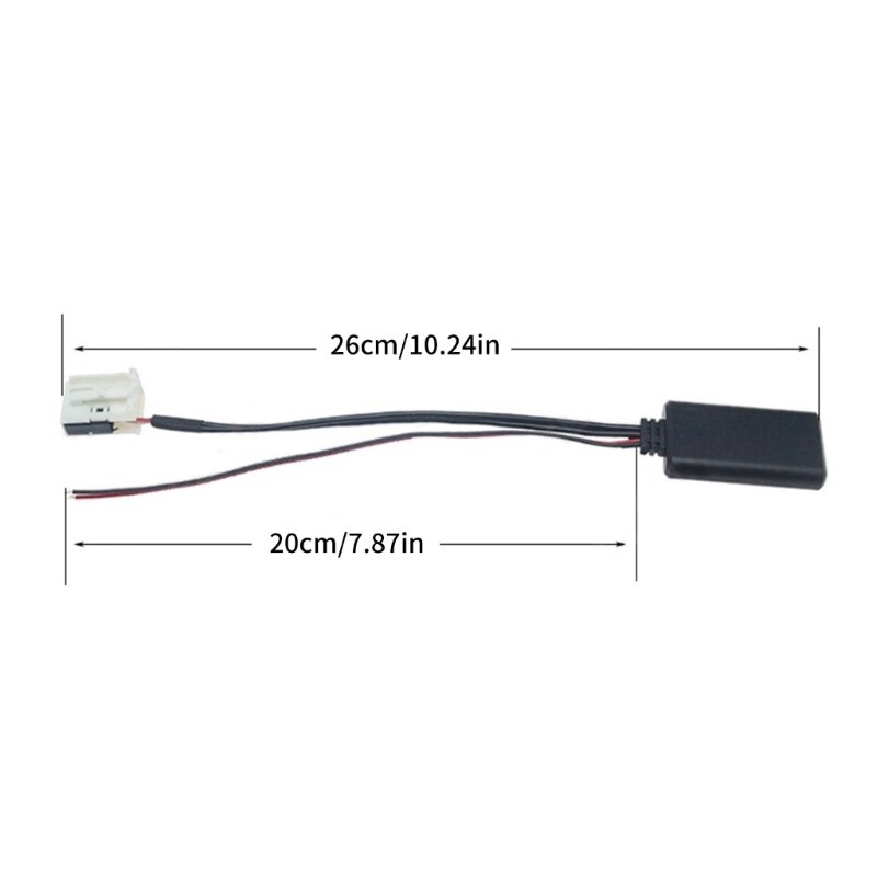 Adaptor AUX multifungsi mendukung kabel AUX-in yang kompatibel dengan