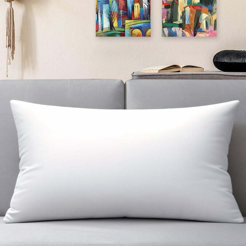 Throw Pillow Inserts Hypoallergenic Premium Pillow Stuffer Rectangle Lumbar Pillow