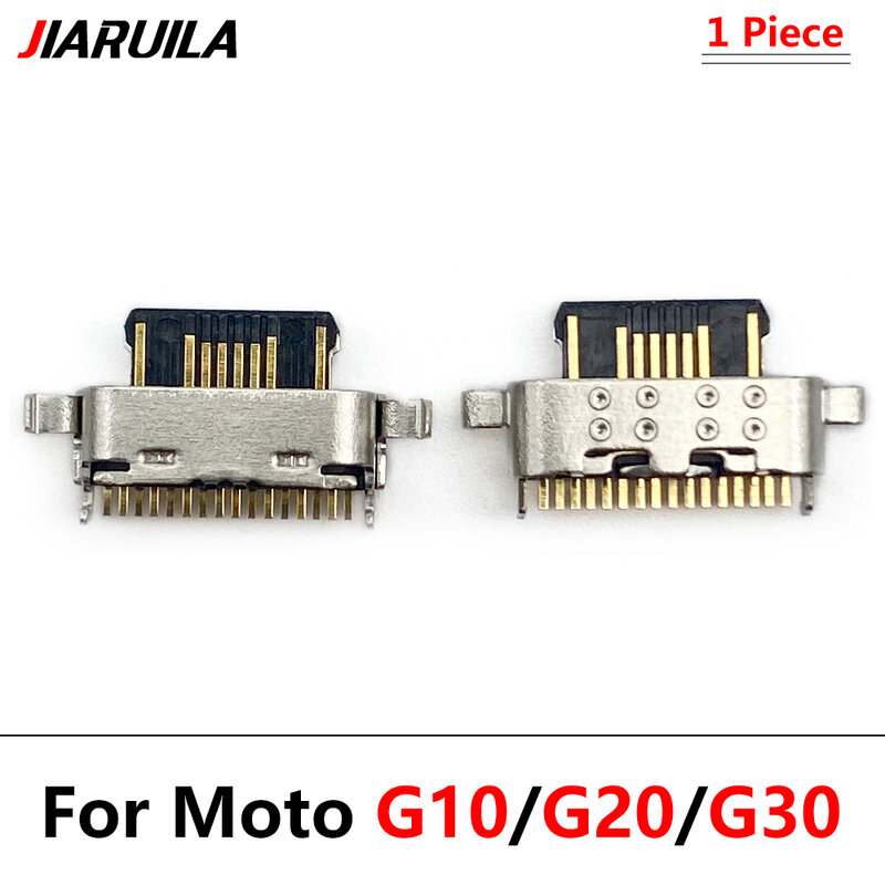 พอร์ต USB 2Pcs สำหรับ Moto G60S G60 G10 G20 G30 G50 G100 Z3 G9 Plus One Fusion Micro USB ชาร์จพอร์ตเชื่อมต่อโปรโมชั่น