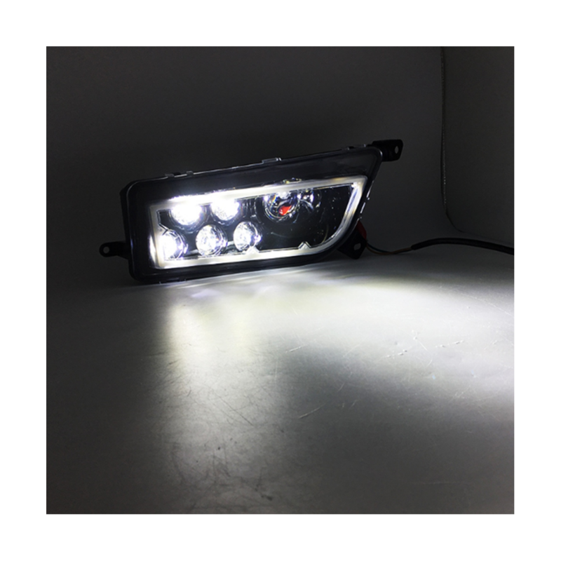 Lampu depan LED untuk ATV UTV RZR, lampu depan LED untuk dorong 1000 XP warna RGB dengan kontrol ponsel hitam