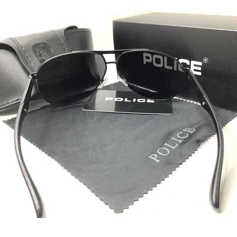 Gafas de sol polarizadas para hombre, lentes de sol masculinas de marca de lujo, con protección UV400, 2024