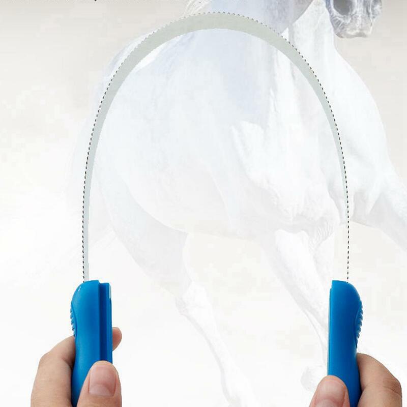 Щетка для конного спорта, скребок, прочная расческа для конского волоса для очистки крупного рогатого скота