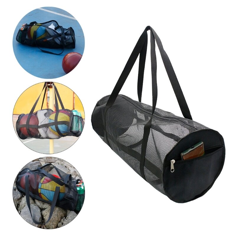 Mesh Diving Duffels Bag Diving Collapsible Large Beach Bags and Tote with Zipper