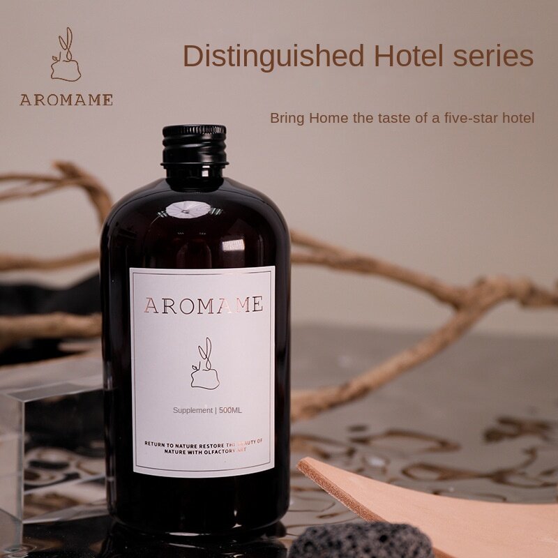 500ml Burj Al Arab Reed Diffuser Oils Hilton Shangri-La Hotel Fragrance Replacement Essential Oils Home Lasting Aromatherapy