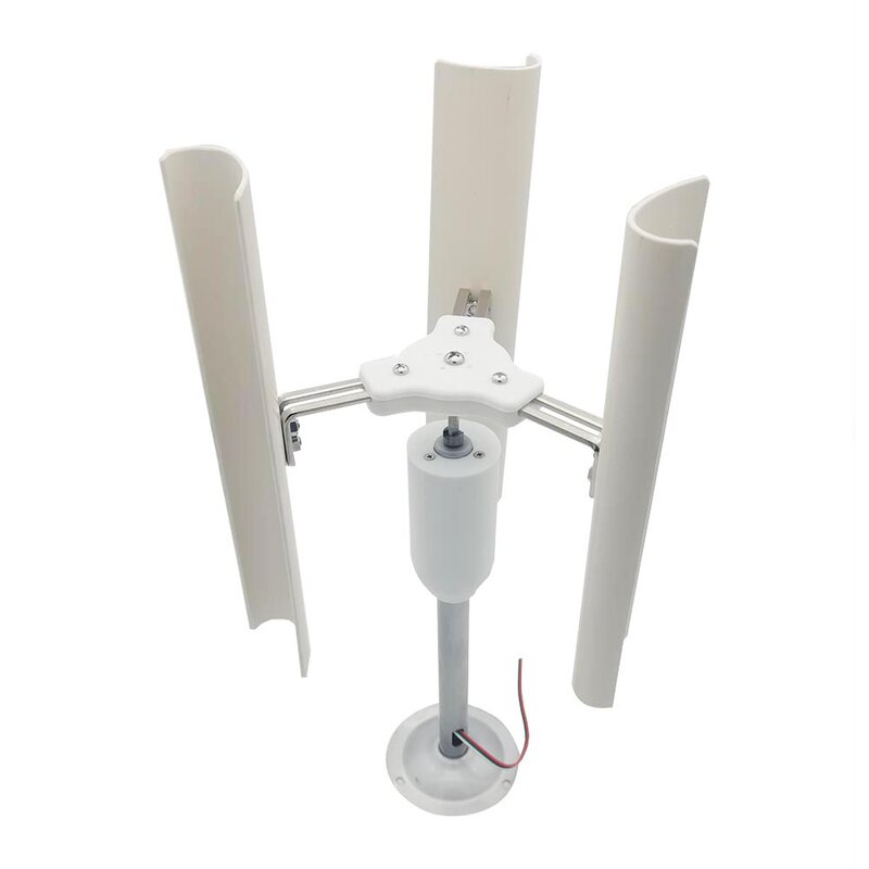Vertikale Achse Windkraft anlage Modell dreiphasigen Permanent magnet generator Windmühle Spielzeug Nachtlicht machen DIY-Anzeige