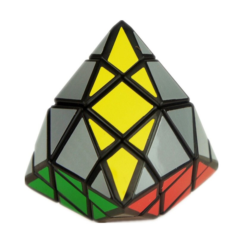 Diansheng 매직 큐브 4 축 스피드 퍼즐 큐브, 특수 모양 교육 두뇌 티저, 트위스트 루빅스 퍼즐, 매직 큐브 장난감