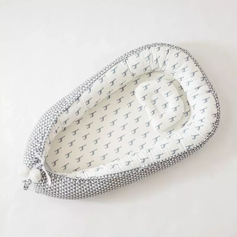 100% Katoen Bionische Wieg Multifunctionele Wieg Midden Bed Draagbare Baby Fauteuil Anti-Druk Bed Surround Bed Spel Bed