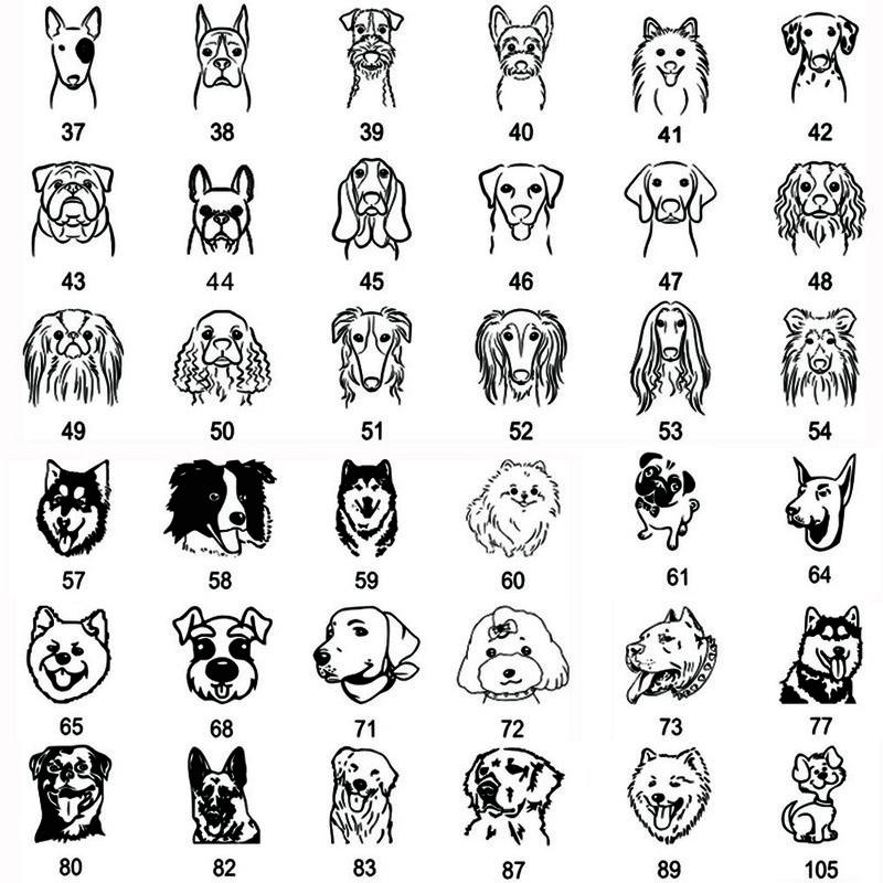 Bone Dog ID Tag Pet Collar Pendant Personalized Engraved Dog Face Name for Cat Puppy Keyring Charm Necklace Accessories Gender