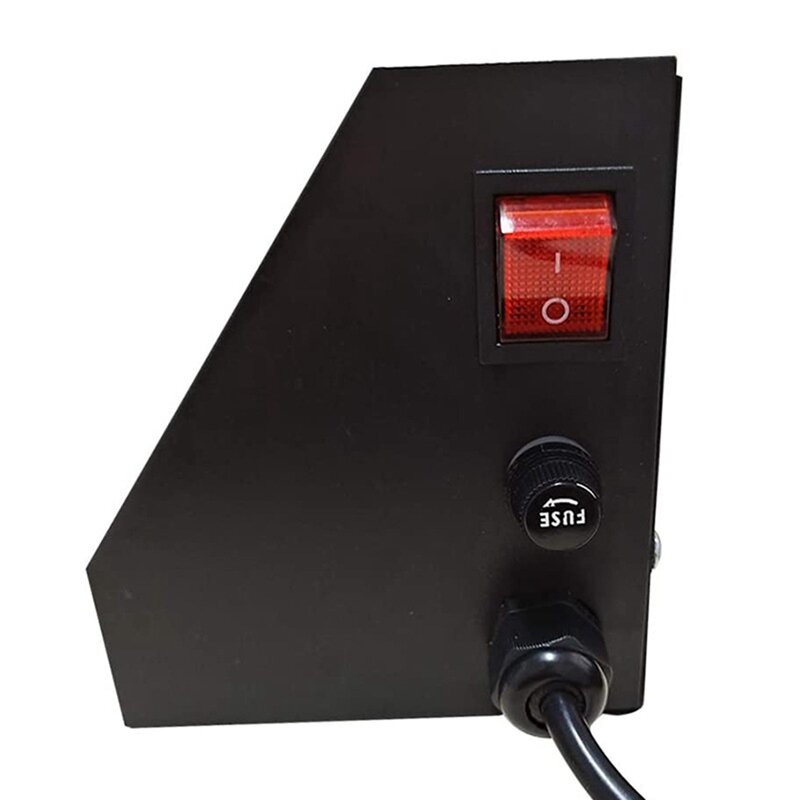 Pengontrol LED kotak Digital lubang tunggal, untuk mesin panas tipe-k 12X15 inci colokan AS