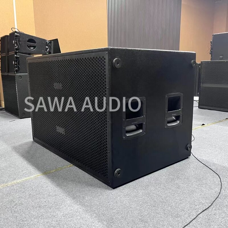 Double 18 inch Subwoofer 8006 AS Subwoofer passive Subwoofer  RC f  Speaker Bass for Church Stage