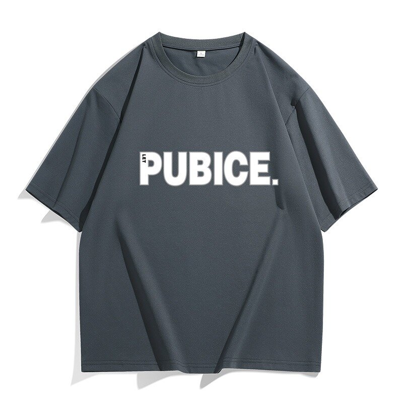 Camiseta americana de manga curta estampada em letras de rua alta, blusa casual com gola redonda solta, nova, verão, 2024