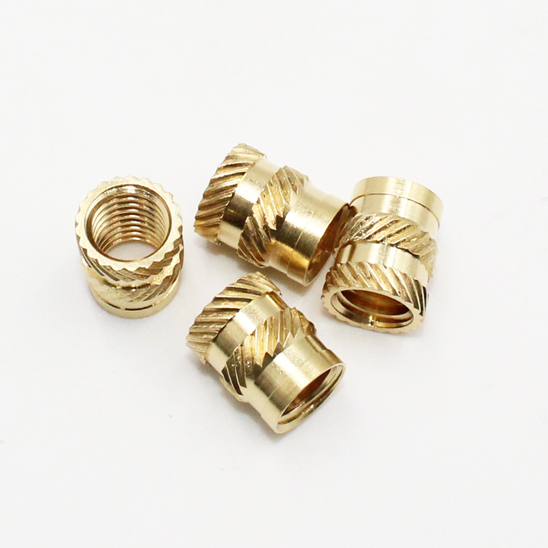 M2 M2.5 M3 M4 M5 M6 Brass Heat Set Insert Nut Hot Melt Nutinsert Thread Knurled Double Twill Embedment Copper Nut Assortment Kit