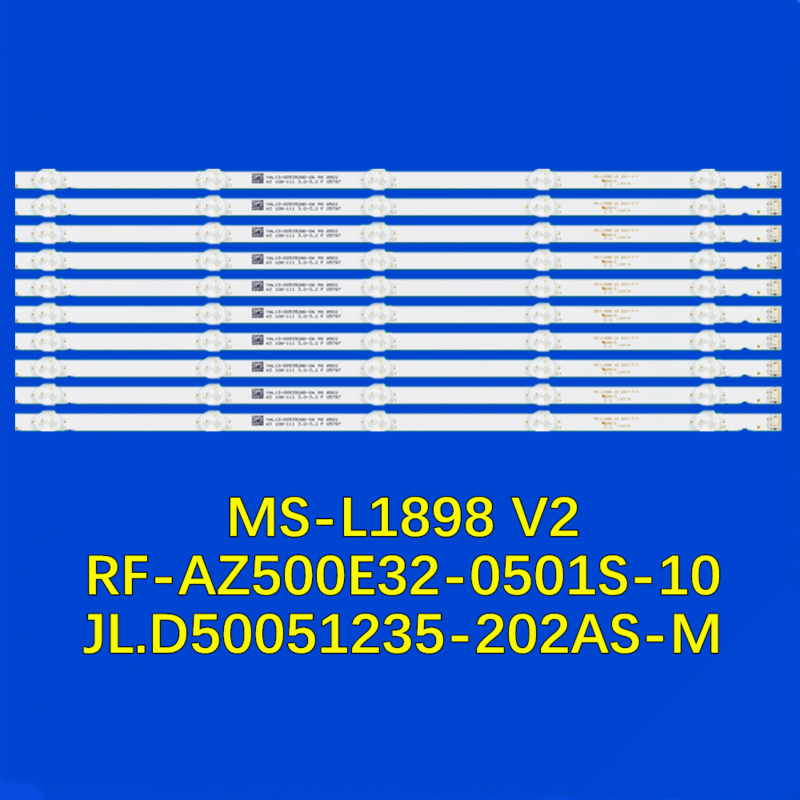 LED TV Backlight Strip for 50G2A 50F5 50V7 50M7S 50S1YP 50M1 50G3 MS-L1898 V2 JL.D50051235-202AS-M RF-AZ500E32-0501S-10