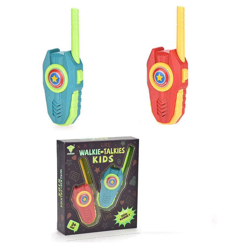 MIni walkie-talkie zabawka bezprzewodowa WalkieTalkie daleki zasięg z lekką interakcją rodzic-dziecko wewnątrz i zabawki do zabawy na zewnątrz prezent Vox