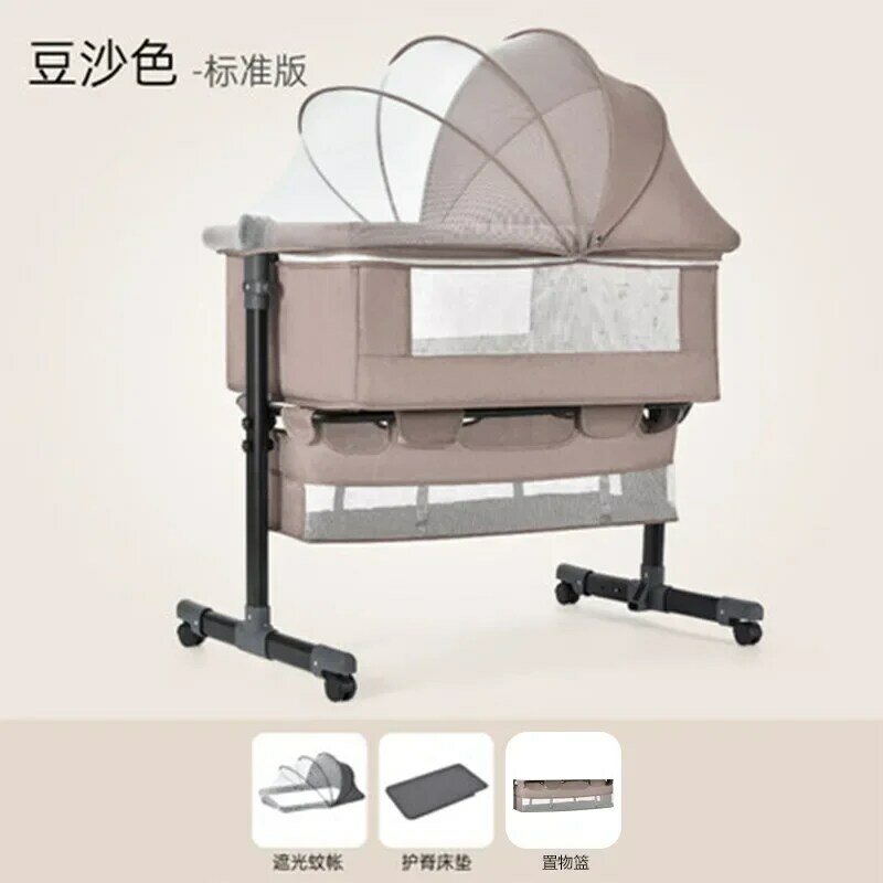 Krippe Neugeborenen Bett Spleißen großen Baby Shaker BB Kinder wiege multifunktion ale mobile faltbar
