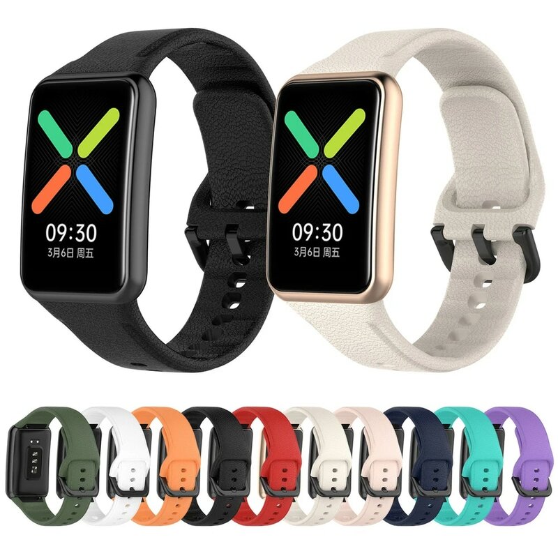 24.2Mm Siliconen Band Voor Oppo Horloge Gratis Band 46Mm Smartwatch Rubber Sport Horlogeband Armband Oppo Horloge Serie Gratis levert