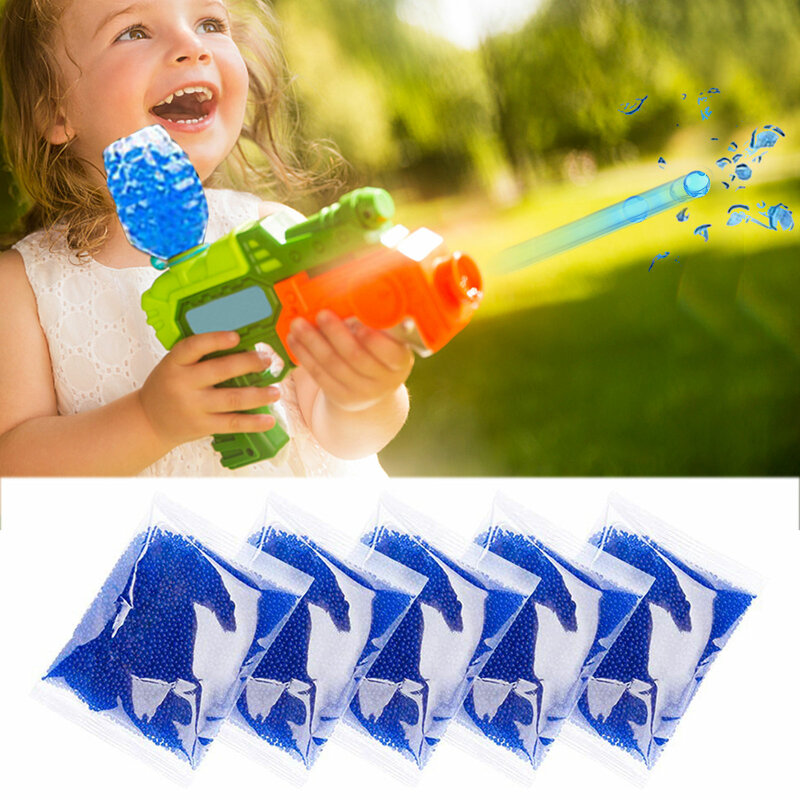 7-8MM kinder Wasser Bomben Spielzeug Assault ToyAccessory Gewehr Kugel Spaß Junge Spielzeug Wasser Bomben RC Auto zubehör