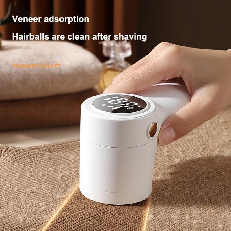 Xiaomi Electric Hairball Trimmer Smart LED Digital Display Fabric Lint Remover USB Charging Portable Professional Fast Household