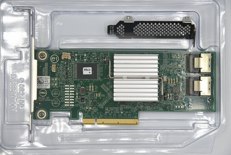 Плата RAID-контроллера DELL H310 IT Mode PCI E 6 Гбит/с SAS HBA FW:P20 LSI 9211-8i ZFS freцены, Расширительная карта без RAID + 2 * SFF8087