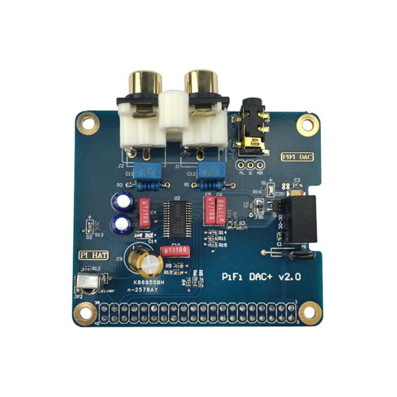RasPi / RPI Analog Lossless Audio Board For Raspberry Pi 4B/3B+ HIFI DAC Sound Card Expansion Board I2S Interface