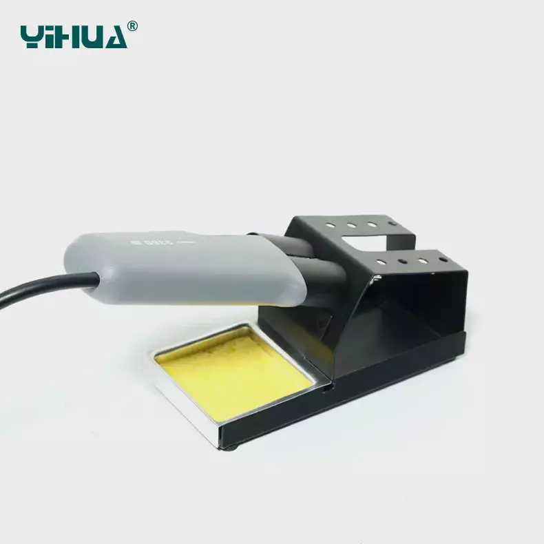 YIHUA-miniestación de soldadura portátil 938D, pinzas calientes para reparación BGA SMD, 110V/220V, enchufe UE/EE. UU./GB/AU, novedad
