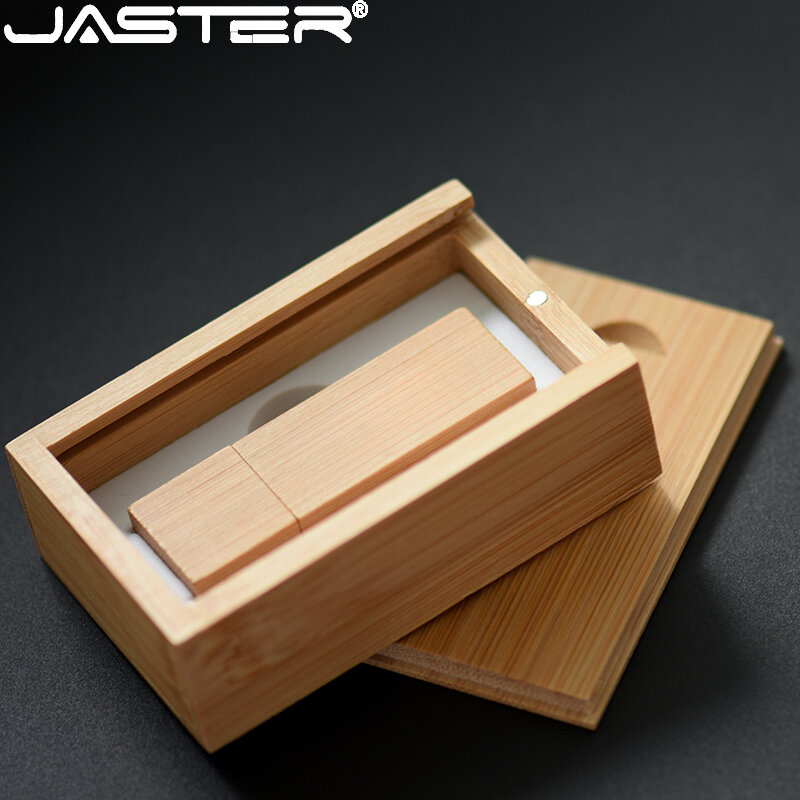 Jaster ปากกาไม้ไดรฟ์64กิกะไบต์ USB 2.0แฟลชไดร์ฟหน่วยความจำ pendrive 32กรัมสูง peed U Disk ของขวัญสำหรับการถ่ายภาพงานแต่งงาน
