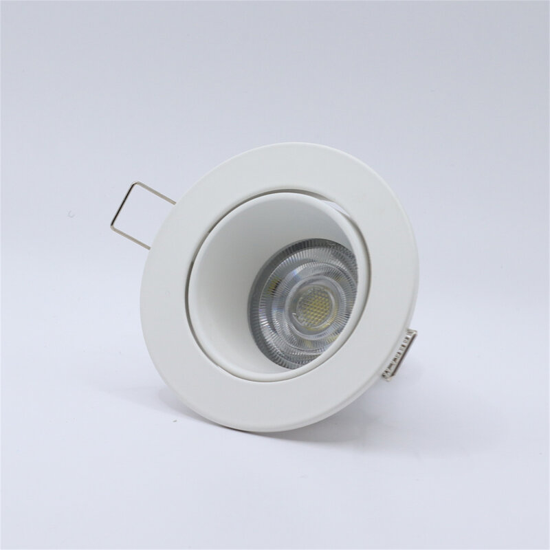 Indoor Spot Led Downlight It Adjustable White Profile Mini 6W GU10 Bulb Recessed Spot Light Home