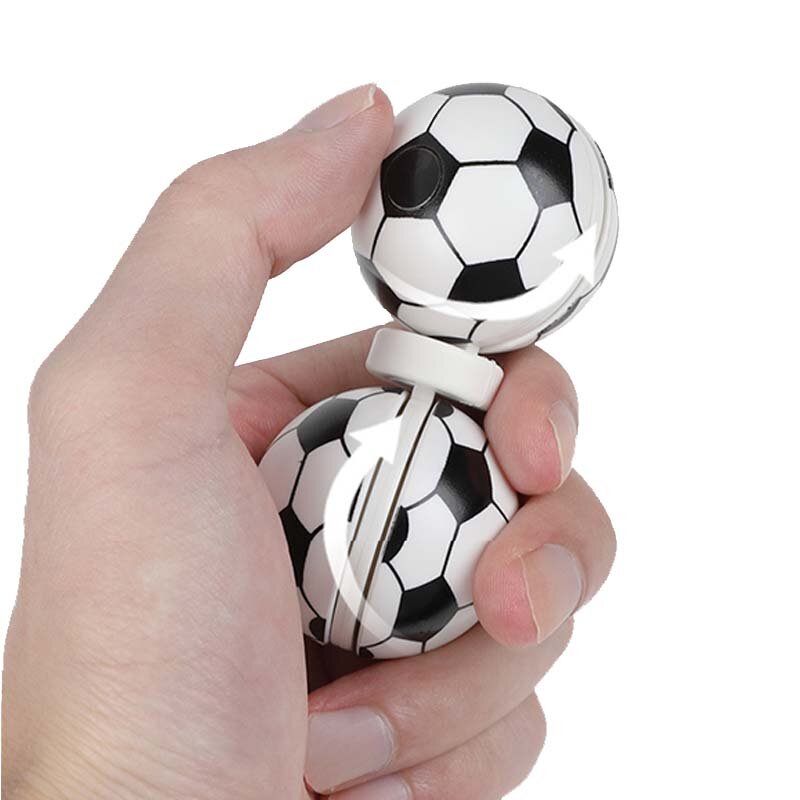 Antistress Hand Spinner Fidget Toy Decompression Stress Relief Football Infinity Spinning Toy For Kids ADHD Hand Exercisers