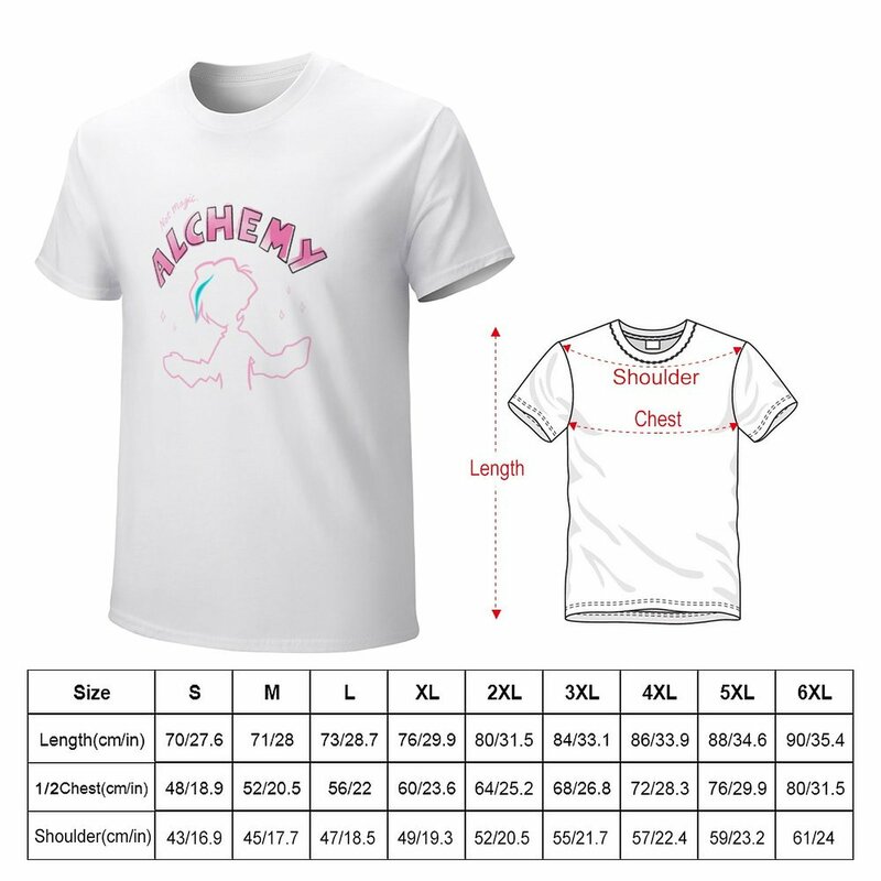 Varian Outline-핑크 티셔츠, 커스텀 애니메이션 의류, 속건성 코튼 티셔츠