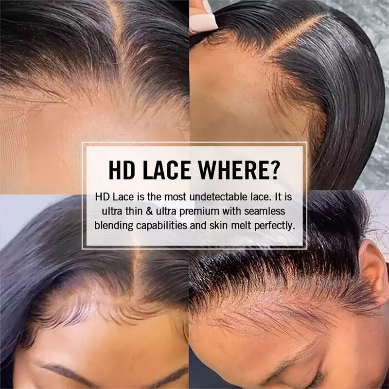 Perruque Lace Front Wig Body Wave ombrée, perruques Lace Wig, pre-plucked, pre-plucked, pre-styled, Highlight, 13x4, 1b/4/27, pour femmes noires