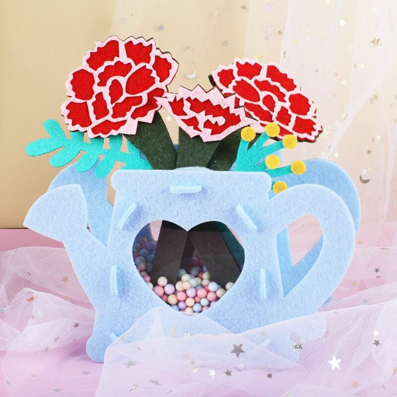 Бусины DIY цветочный горшок ремесла игрушки креативные розы гвоздики Подсолнух родитель-ребенок малыш