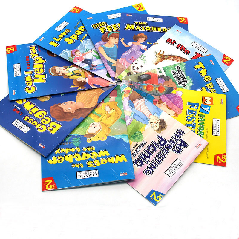 Benutzer definierte Softcover Kinderbuch Druck lernen englische Wörter Kinder Geschichte Buch angepasst Ihre Design-Bücher für Kind