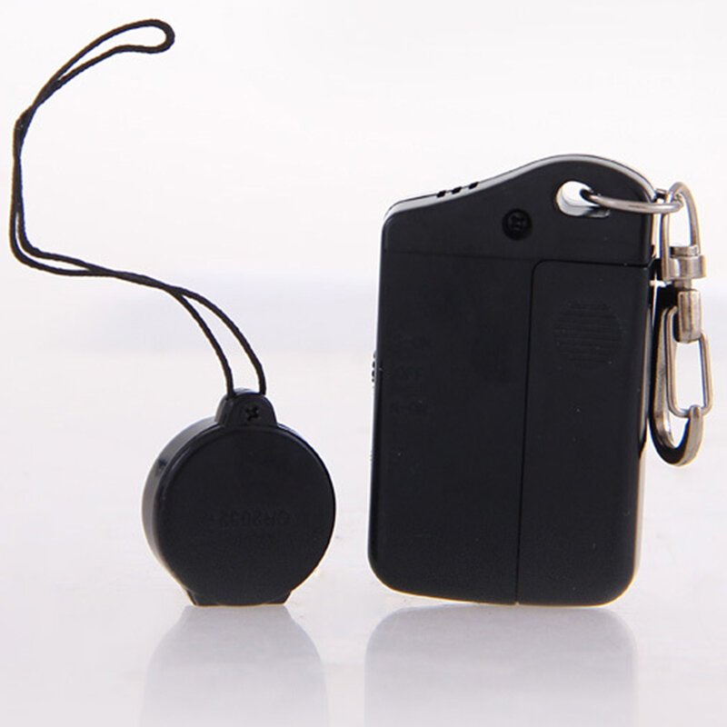 RF Wireless Anti Loss Device Security Protection Mini Keychain Personal Guard Buzzer Light Anti Theft Alarm Home Automation Kits