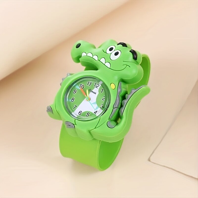 Silikonowy zegarek z uroczymi zwierzętami z kreskówek Akcesoria dekoracyjne Prezent na przyjęcie świąteczne dla chłopców i dziewcząt w wieku przedszkolnym