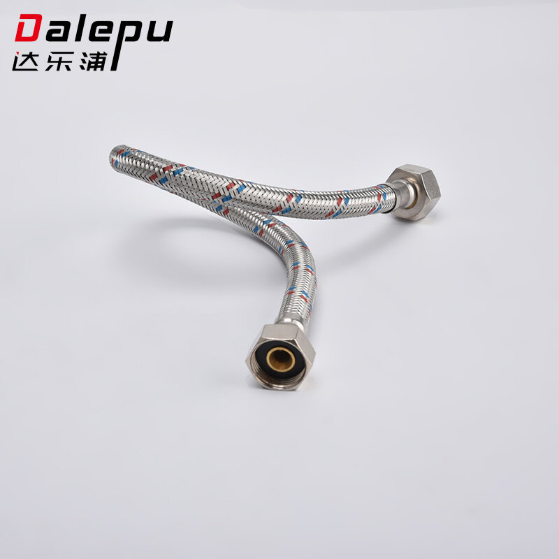 Kitchen Toilet Basin Upgrade Product Stainless Steel Pipe Flexible Shower Pipe Hoses With Epdm Tube