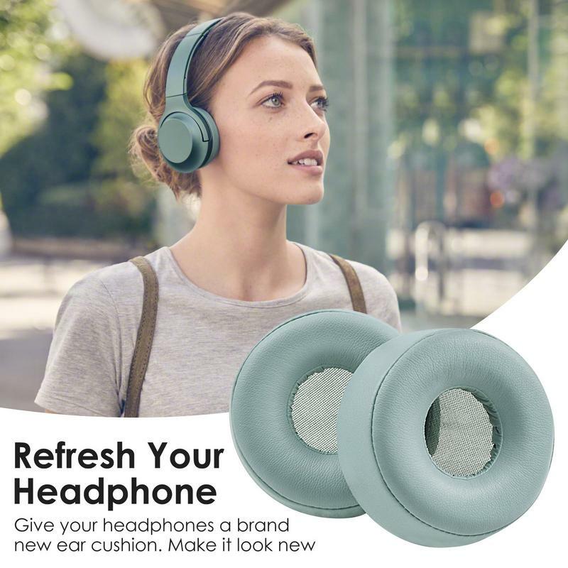 1 paio di cuscinetti per le orecchie di ricambio per sony WH-H800 custodia per cuffie cuscino per auricolari cuscinetti per le orecchie di ricambio accessori per cuscini