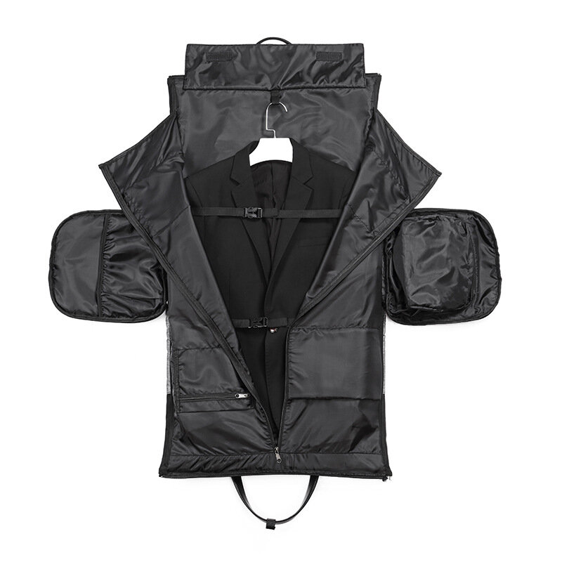 Men's Business Foldable Travel Bag Short Distance Travel Handheld Shoulder Outdoor Waterproof Multi Functional Suit Fitness Bag