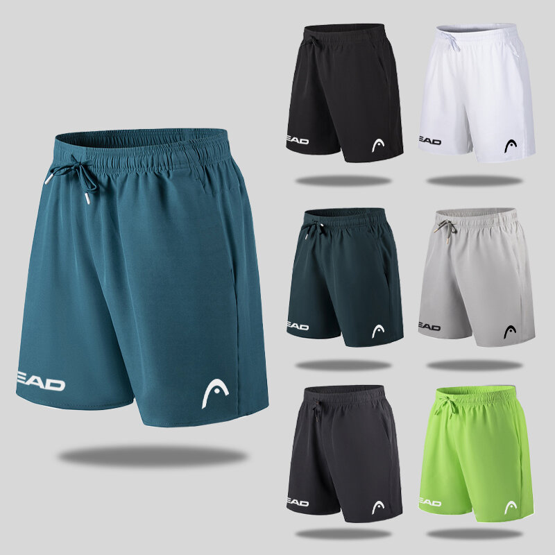 Pantalones cortos deportivos para hombre, Shorts transpirables de tenis, de secado rápido, para bádminton, correr al aire libre, Fitness, 2023