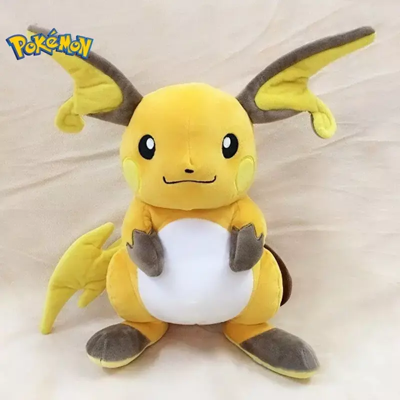 20CM TAKARA TOMY Pokemon Raichu Pikachu peluche Pokemon grande bambola per bambini adulti regalo di festa per il trasporto di goccia
