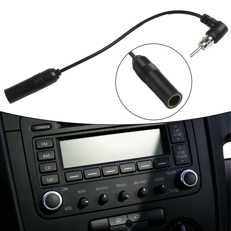 Adaptador de antenas de Radio de Audio estéreo para coche, 1 piezas, extensiones aéreas, accesorios para coche