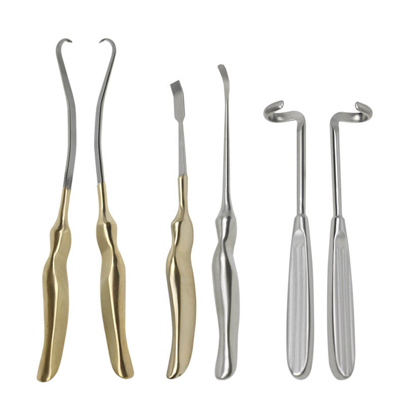 Cosmetic Plastic Tool Rib Periosteal Stripper Pull Hook Stripper Periosteal Stripper Rhinoplasty Instrument Stainless Steel
