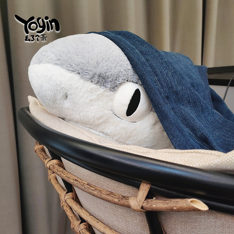 70cm SHARKITTY peluche adorabile cuscino Sharkitty morbido cuscino per dormire natale compleanno regalo di natale giocattolo Anime