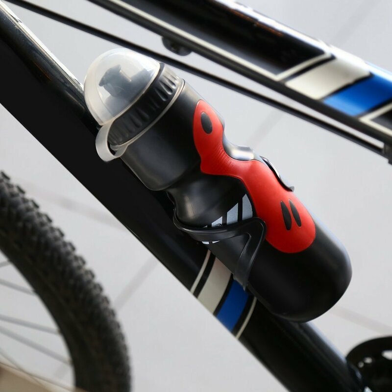 Soporte de fibra de carbono para botella de agua de bicicleta al aire libre, jaula duradera para bicicleta de montaña y carretera, entrega rápida