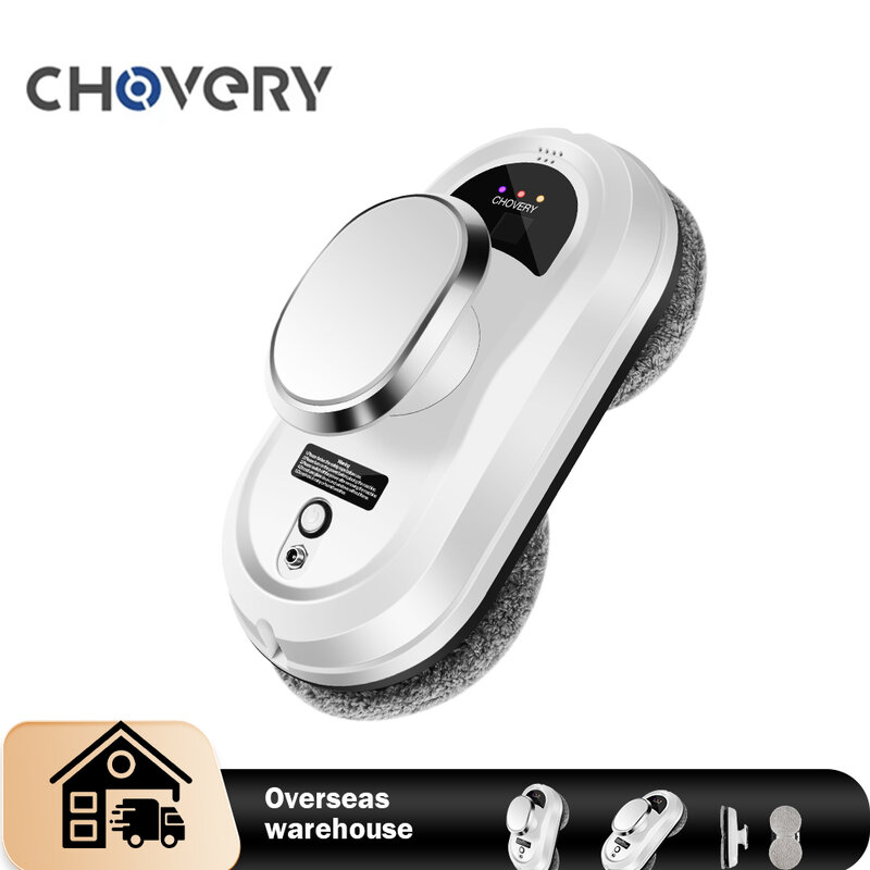 Chovery-ウィンドウクリーニング用ロボット掃除機,電気ガラスクリーナー,リモコン